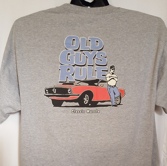 Old Guys Rule Tee Shirt - Picture 3 of 4